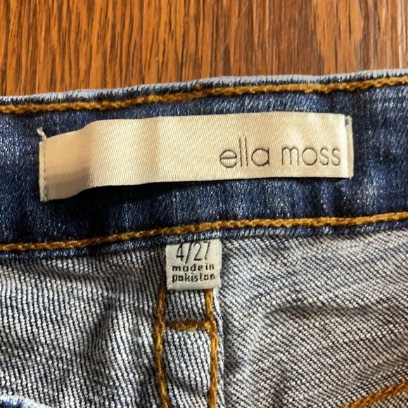 Ella Moss high waist straight size 4/27 jeans, like new, no flaws. 1542-1690 - Picture 6 of 12